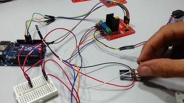 Iniciando um Robô com Arduino Motor de passos e Ponte H aprenda a usar.