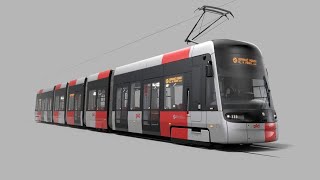 New tram Skoda 52T for Prague