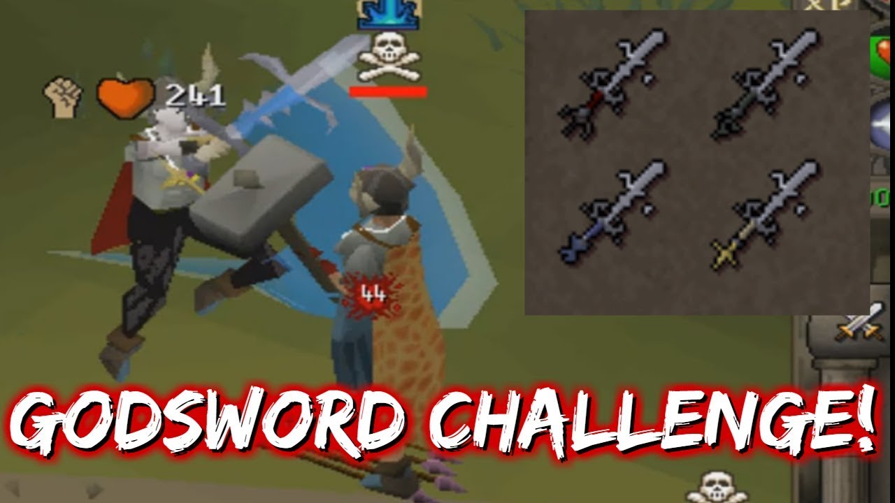 The Godsword Challenge! Zerker Pking OSRS