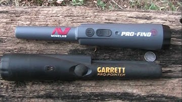 Minelab ProFind 25 vs Garrett ProPointer