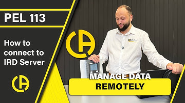 Connect to IRD Server Easily: PEL 113 Power & Energy Logger Setup