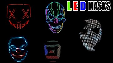 Top 5 LED Halloween Masks sold on Amazon