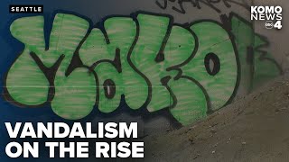 Seattle sees surge in vandalism ahead of 'graffiti season'