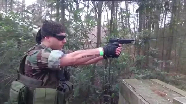 Firing 9mm blanks from a 1911