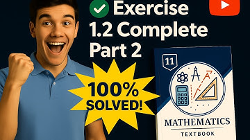 Exercise 1.2 Part 2 | Equalization & Square Root of Complex Numbers | Class 11 Math New Book 2025