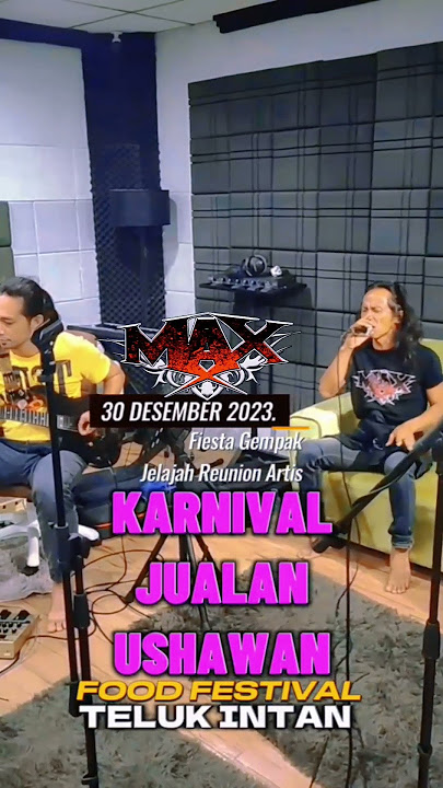 Max Di Dataran Udang Galah Teluk Intan pada 30/12/2023 #anugerah #music #shortsvideo #metal