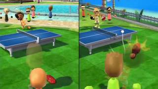 My most INSANE ping pong point (Wii Sports Resort)