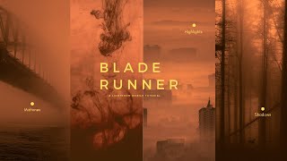 Blade Runner Preset |  Lightroom Tutorial
