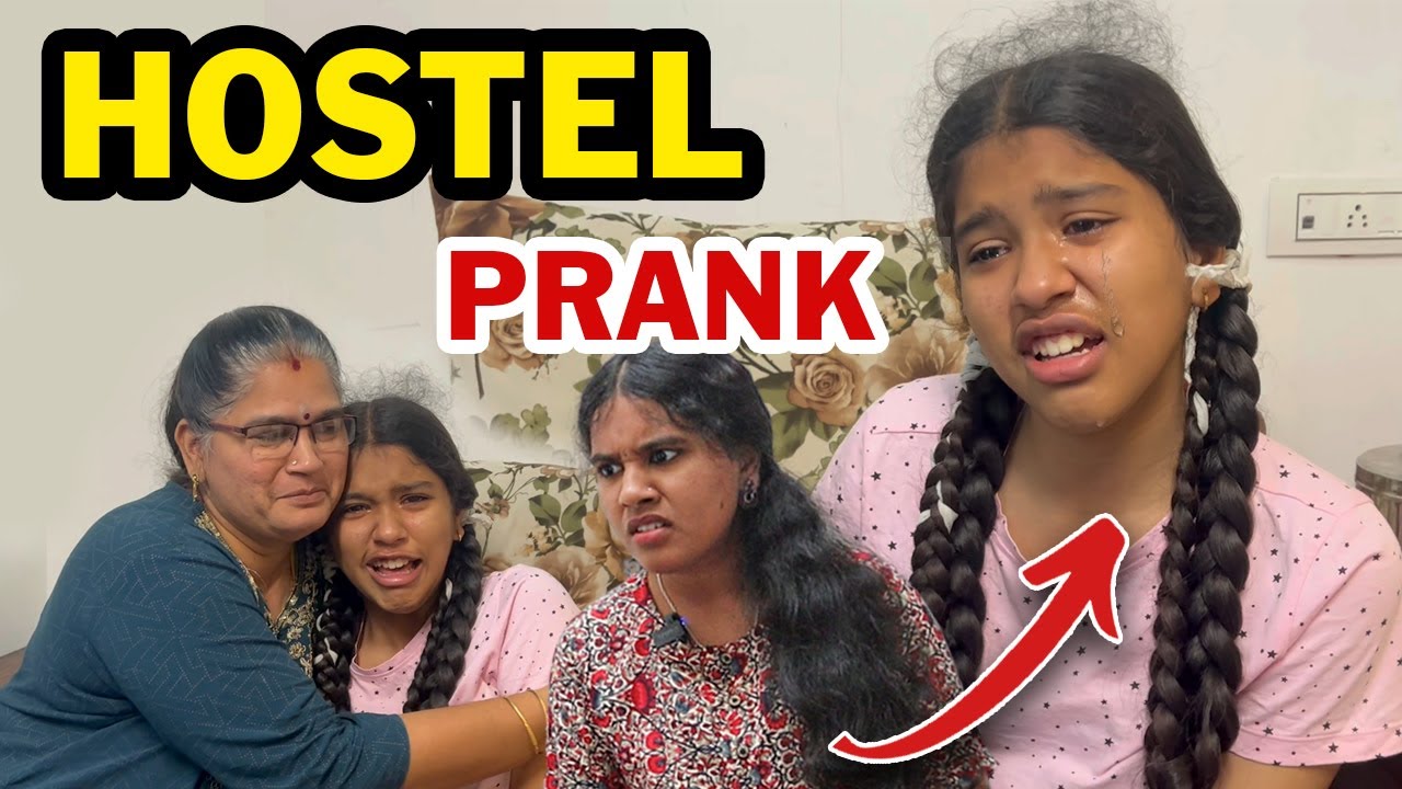😢Ammu CRIED Extremely🔥- *HOSTEL PRANK*on Ammu😜 || Prank Video Tamil || Ammu Times ||
