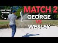 Match 2: Pro vs PGA Tour Pro. George vs Wesley.( 9 Holes Stroke Play) | Bryan Bros Golf