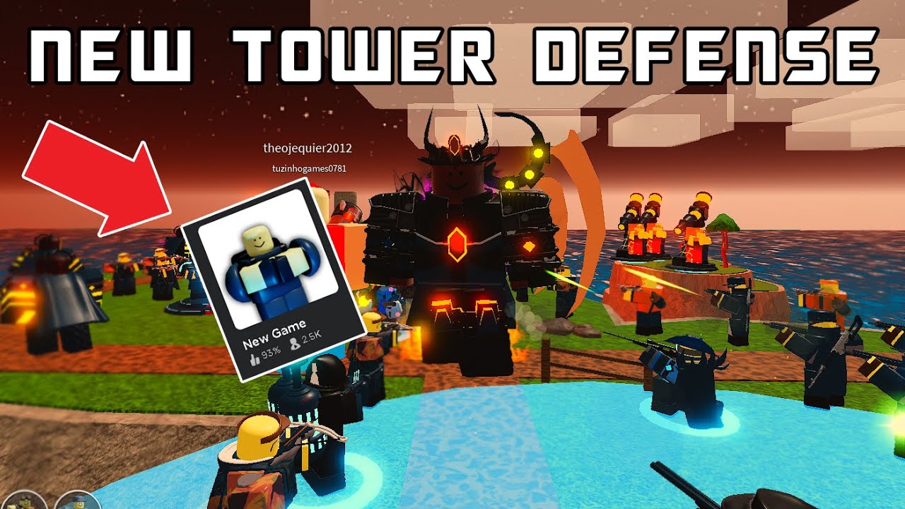 Включи tower defence roblox