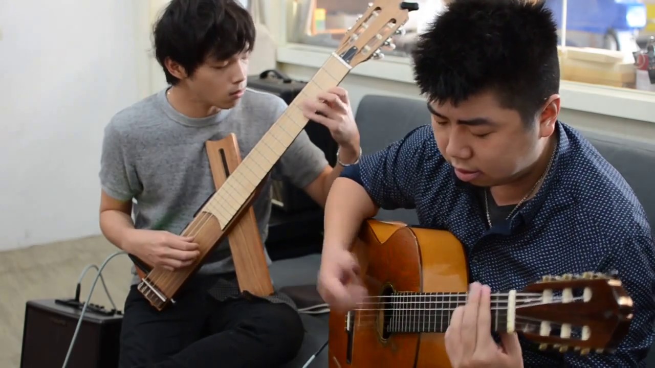 Cross Guitar 2.0 折り畳みギター 第二弾 - CAMPFIRE (キャンプファイヤー)