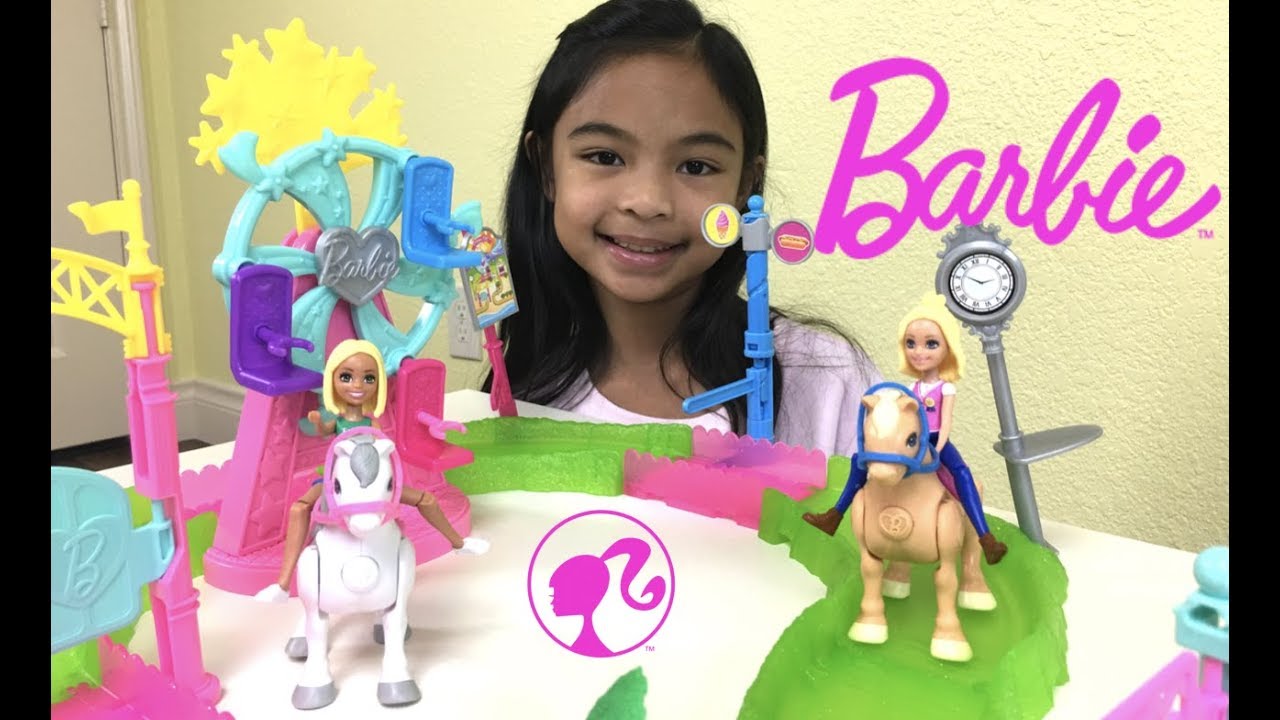 barbie carnival playset