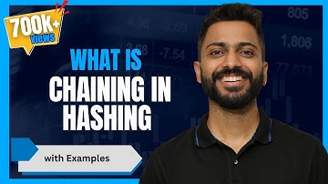 L-6.3: Chaining in Hashing | What is chaining in hashing with examples