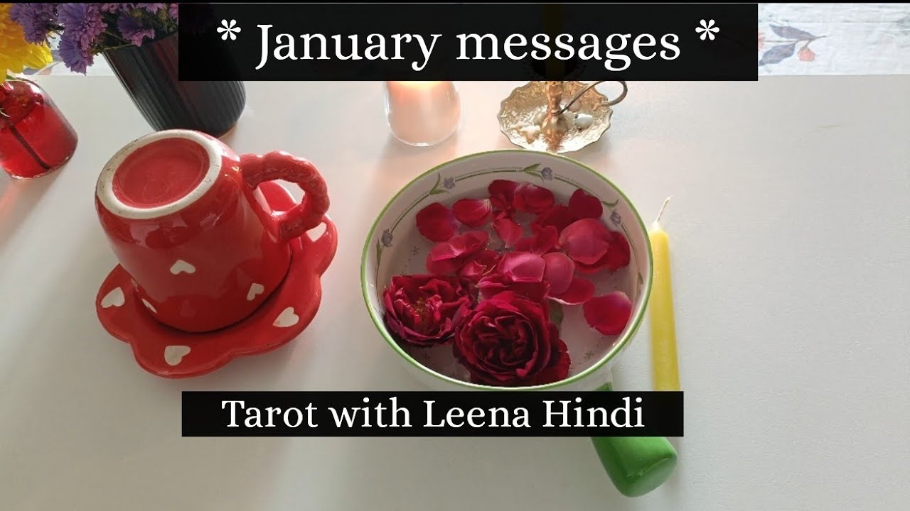 Coffee cup & Candle wax reading in Hindi : January messages | Tarot with Leena Hindi
