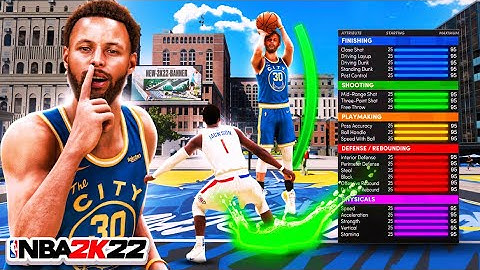 This “STEPH CURRY” FINALS MVP SHOT CREATOR Build is TAKING OVER NBA 2K22