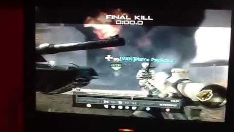 Epic quick scope collateral sniper shot on mw3!!!!!!