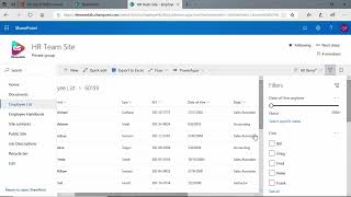 33: SharePoint | Filter a List