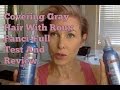 Covering Gray Hair (Temporary) With Roux Fanci-Full - Test And Review
