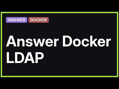 GLPI + Docker : Unable to bind to server: Can't contact LDAP server