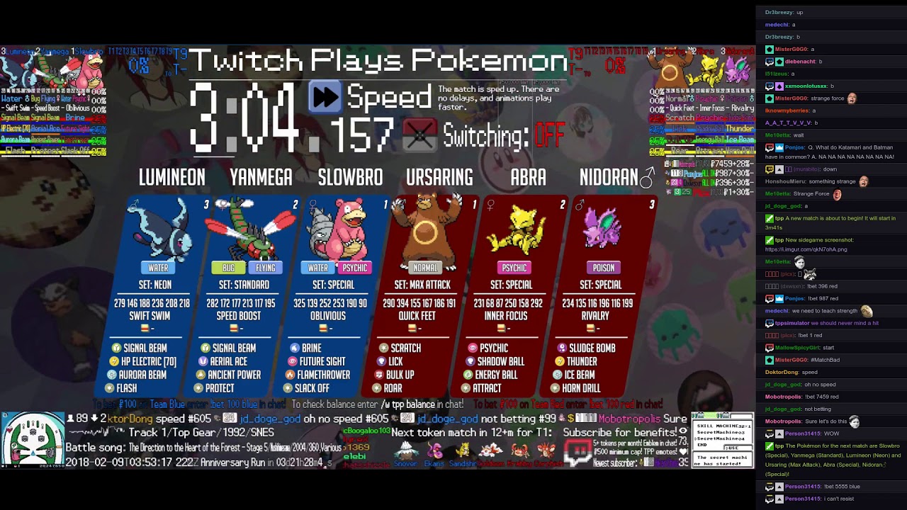 Twitch Plays Pokémon Battle Revolution - Matches 