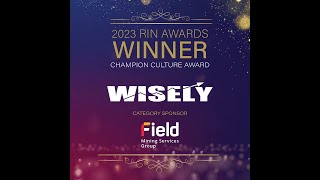 Winner - Champion Culture Award 2023 - Resource Industry Network