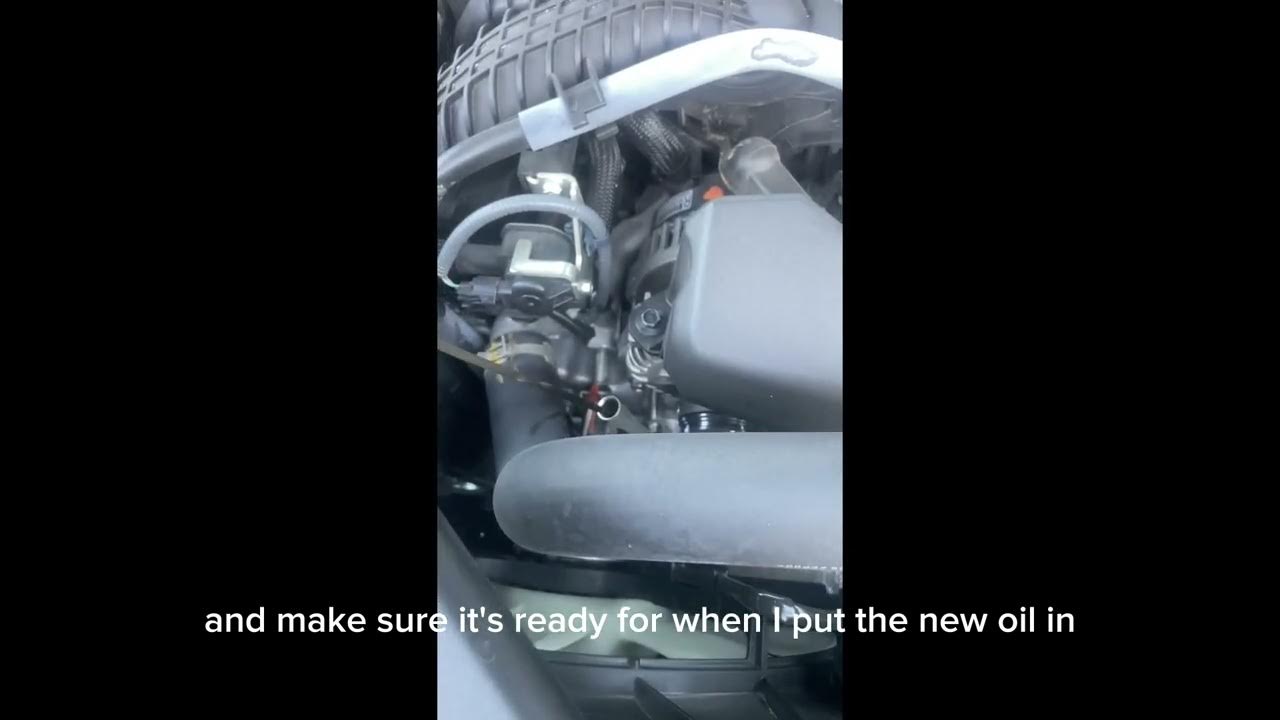 2022 Subaru Ascent Oil and filter change - YouTube