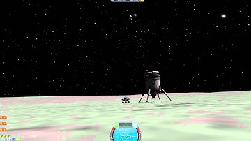 Kerbal Space Program - Mun Rover Landing