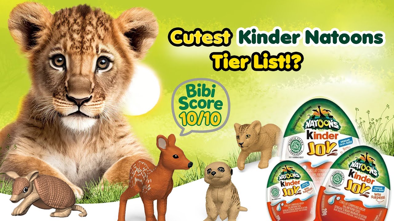 Opening 10 Kinder Natoons Surprise Eggs 🐾✨ Cutest Animal Toys Unboxed!