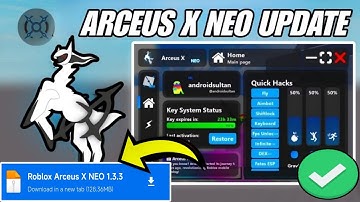 Arceus X New Update v1.3.3 🔥 Roblox Arceus X Neo | Delta Executor | Arceus X Atualizado Download