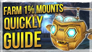 WoW: FASTEST Way For Farming 1% Drop Chance Mounts - Patch 7.2.5