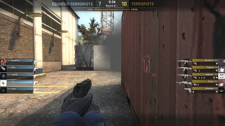 CS:GO | 1v5 Ninja Defuse without Smoke