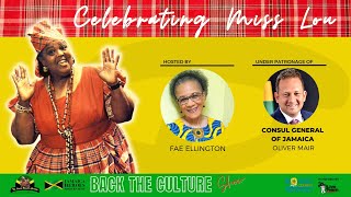 Celebrating Miss Louise Bennett Coverley  - BACK THE CULTURE SHOW