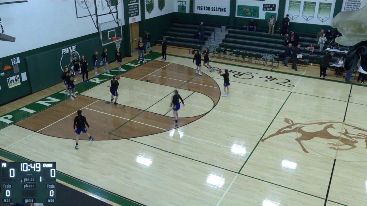 Pine River High School vs Evart Mens JV Basketball YouTube