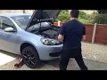 Radiator change on a golf 2010