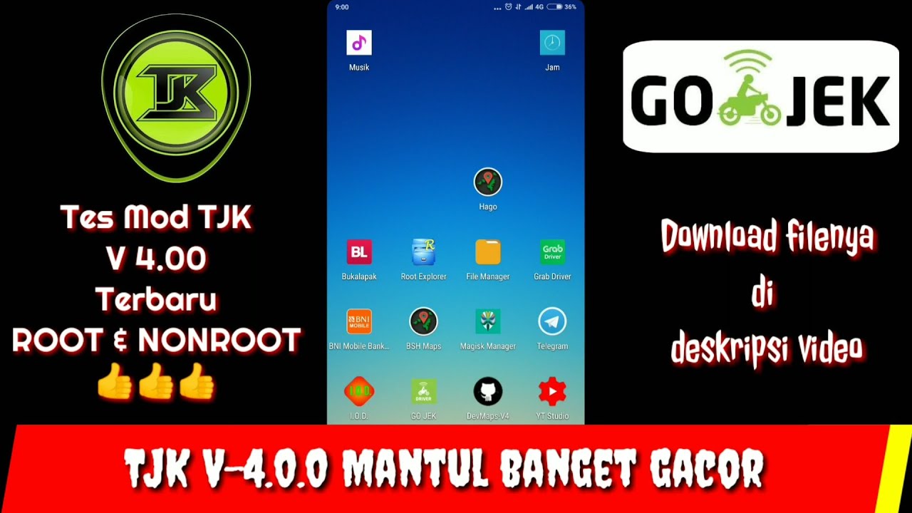TJK Gojek Driver Versi 4.0.0 Terbaru Super Gacor YouTube