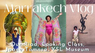 VLOG: Marrakech - After the ExodUS Meetup | Cooking Class | Visit to Jnane Tamnsa | Taking the Train by Roshida Dowe 3,033 views 10 months ago 52 minutes