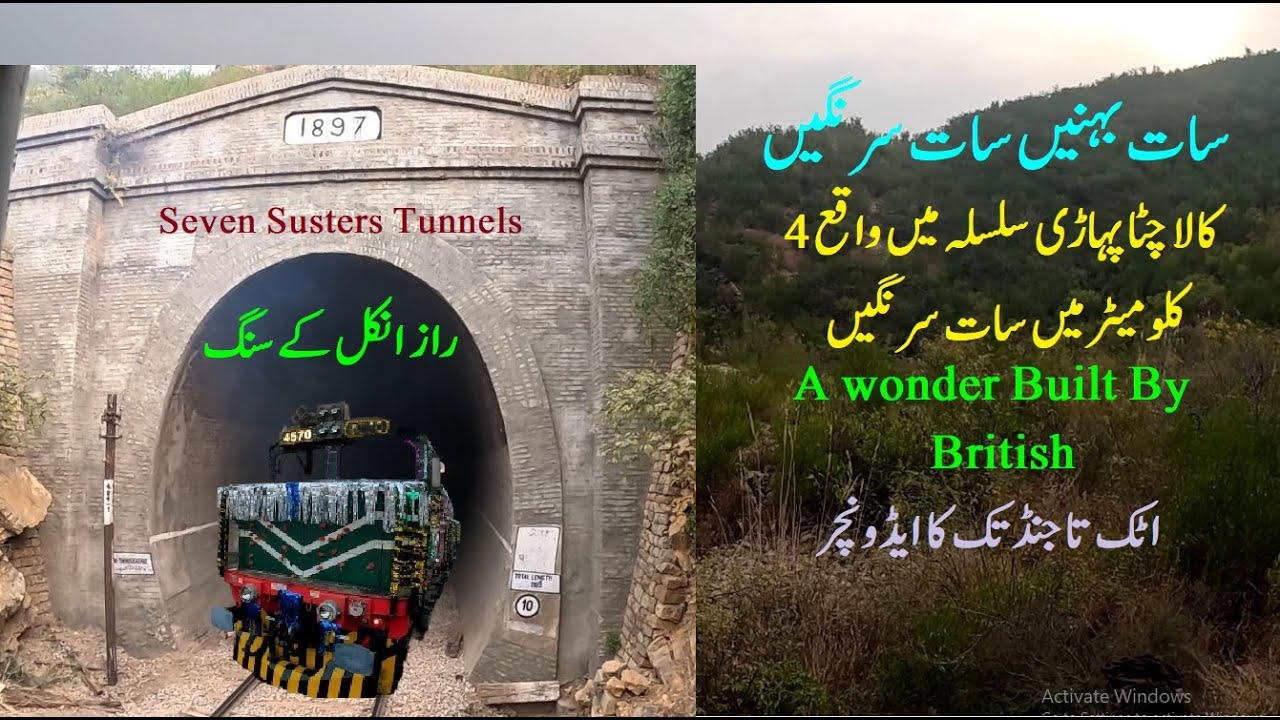 Seven Sister Tunnels A Great Adventure with Razuncle.From Attock City To Jand . ML2. Join Me ..