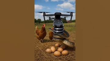 Advanced Drone captures snakes with  many sharp iron rotate machine #sharp #Drohne #ドローン  #shorts