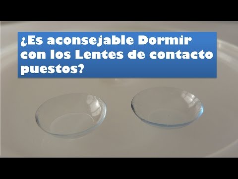 Vídeo: Dormir Con Contactos En: ¿Qué Tan Malo Es Para Tus Ojos?