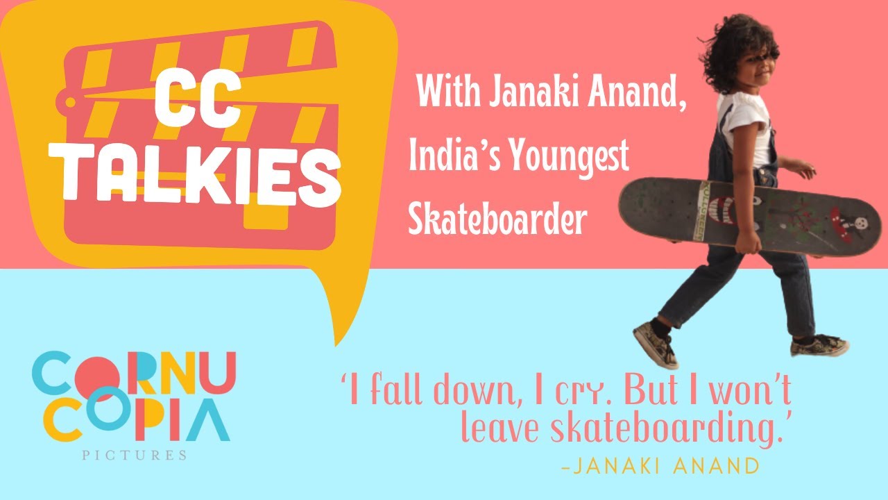 Skater girl : Rencontrez Janaki Anand, la plus jeune skateuse indienne -  The Global Indian