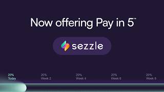 Pay-in-5™ with Sezzle