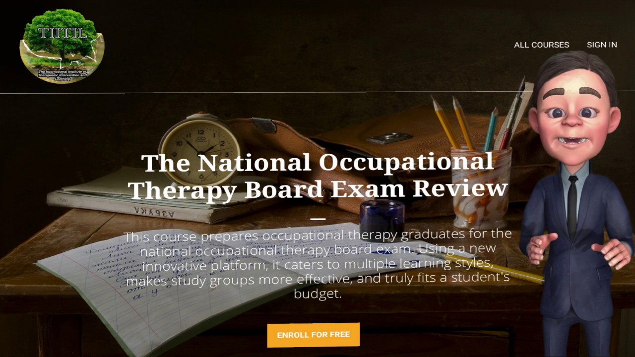 Free NBCOT Occupational Therapy Study Course