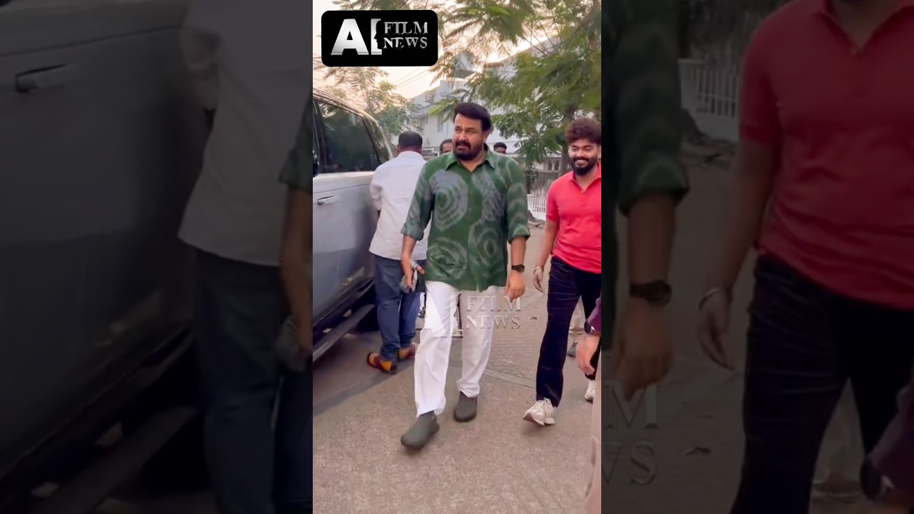 മോഹൻലാൽ l Mohanlal l Lalettan spotted 
