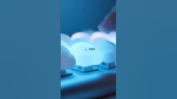 typing keyboard #asmr #keyboard #satisfying #like #shorts #ai #relax