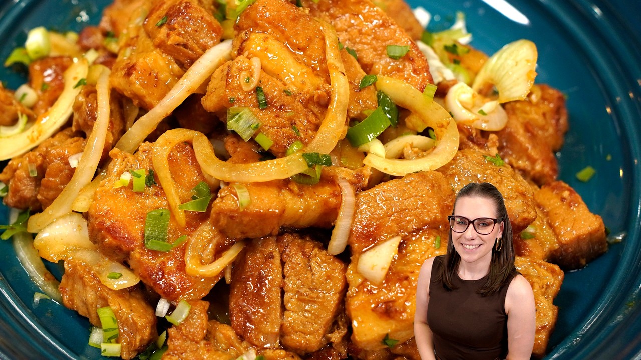 4 ingredientes e a técnica certa você faz a melhor carne de porco da vida! Perfeita!