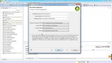Android App开发起手式-HelloWorld 二三事-2.新建Android Application Project 向导详解