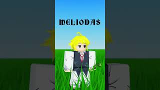 Roblox Cosplays: Meliodas