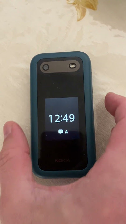 Nokia 2660 Flip - bringing the volume of ringtones and notification down with the flip closed.