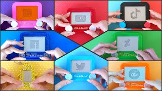 Social Media Icon Logo Etch A Sketch Art Compilation Youtube, Instagram, Facebook, Tiktok And More